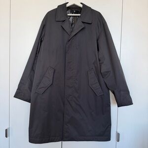 +J Uniqlo Oversized Dark Gray Coat, Jil Sander x Uniqlo Collaboration, Size M